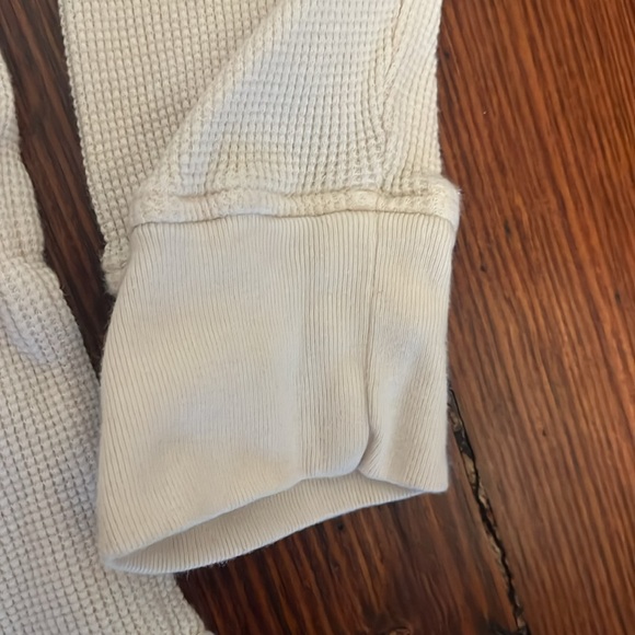 MATE cropped waffle knit long sleeve. Size small - Picture 4 of 5